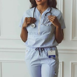 Angel Wear Clothing. Baby blue scrubs